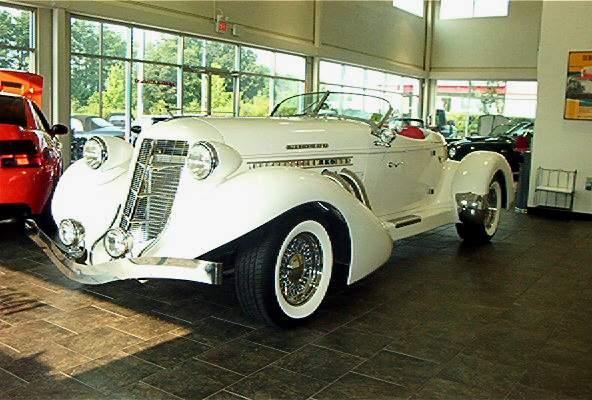  1936 AUBURN BOAT TAIL SPEEDSTER REPLICA MANUFACTURED BY SPEEDSTER 